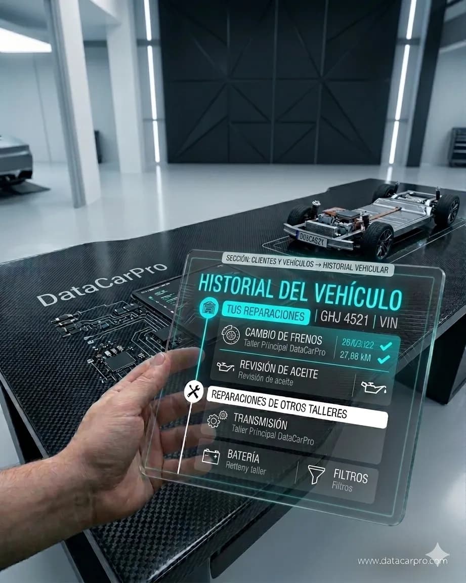 DataCarPro · Historial vehicular